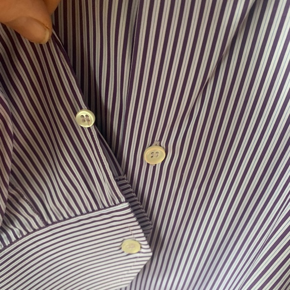 Kenneth Cole New York Striped Dress Shirt - Picture 1 of 7